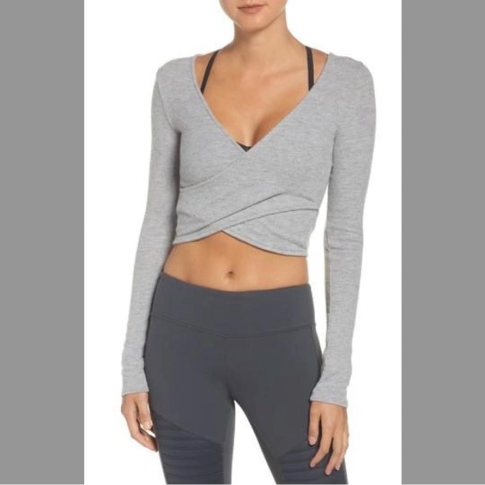 Alo Yoga wrap top